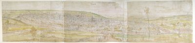 Panoramic View of Brussels from the North, 1558 by Anthonis van den Wyngaerde